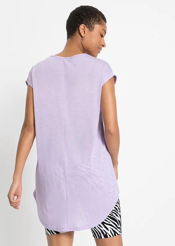 Maglia lunga in misto viscosa, bonprix