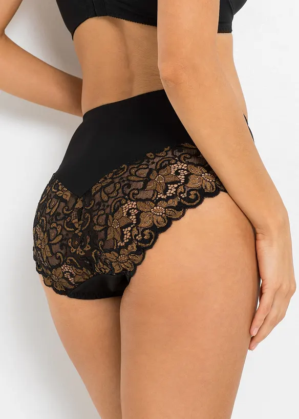 Slip alto con pizzo delicato, bonprix