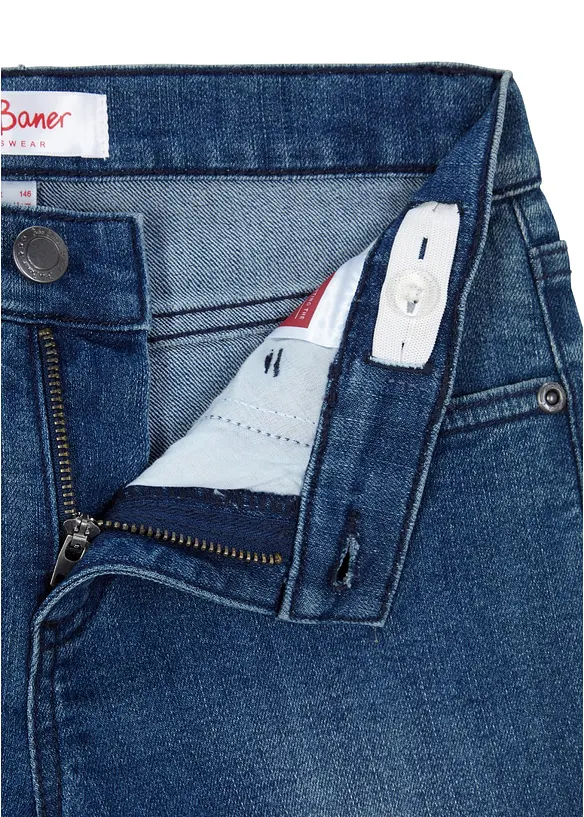 Jeans skinny fit, vita media, bonprix