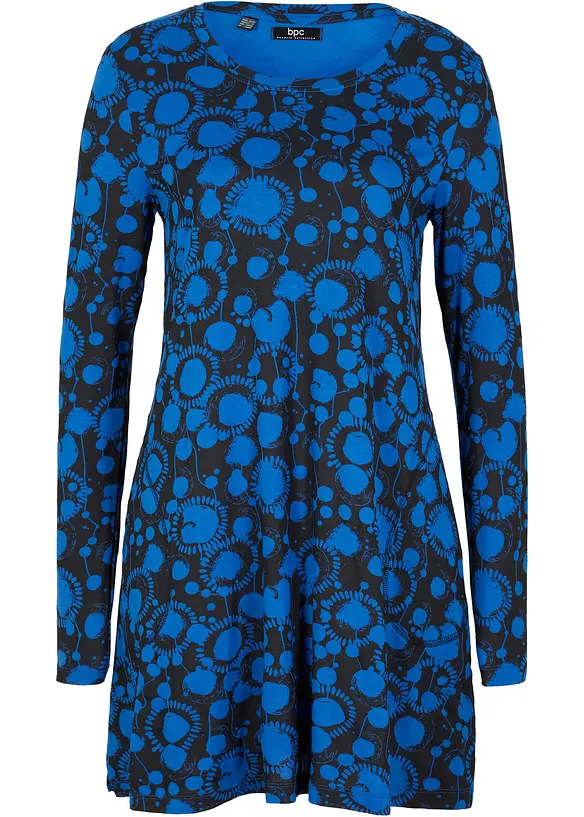 Maglia lunga in misto viscosa, bonprix