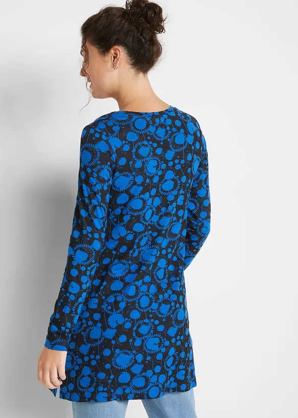 Maglia lunga in misto viscosa, bonprix