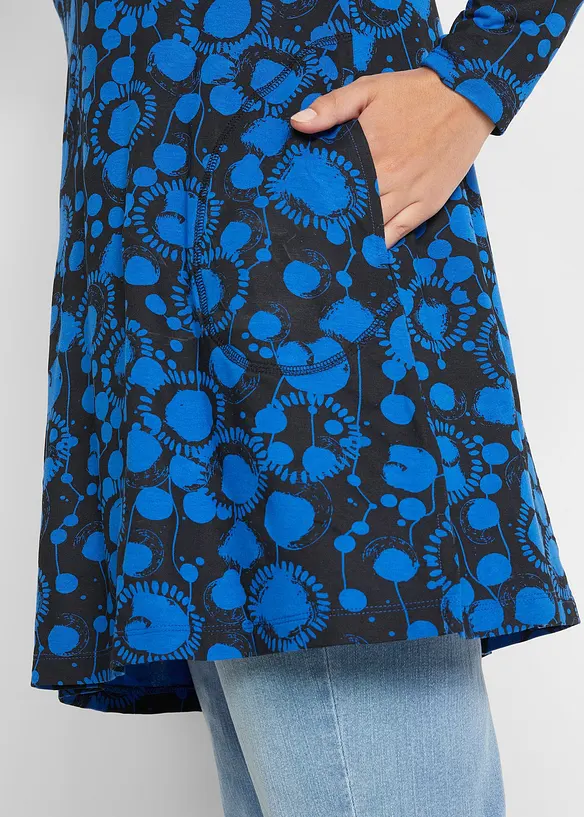 Maglia lunga in misto viscosa, bonprix