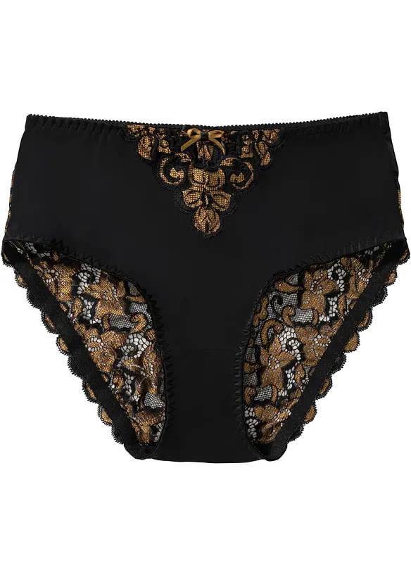Slip alto con pizzo delicato, bonprix