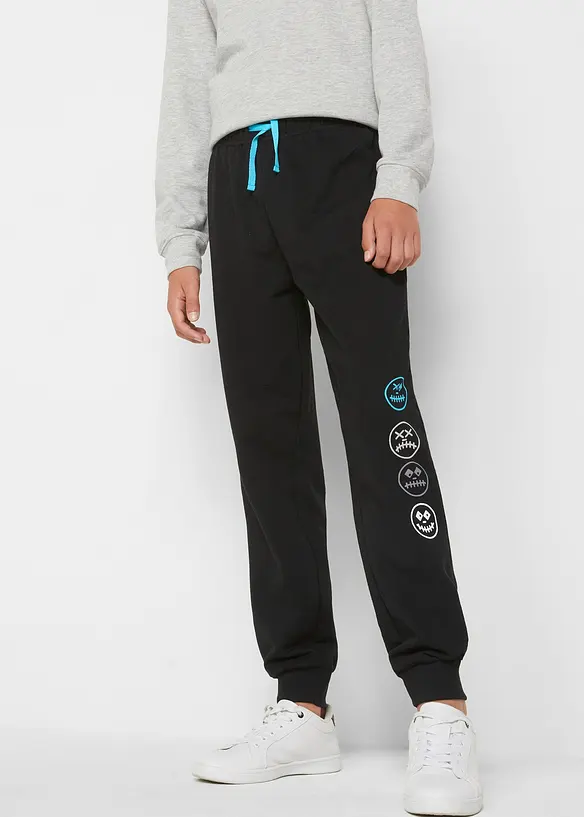 Pantaloni da jogging in misto cotone morbido, bonprix
