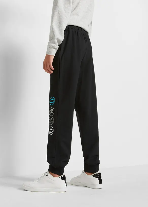 Pantaloni da jogging in misto cotone morbido, bonprix