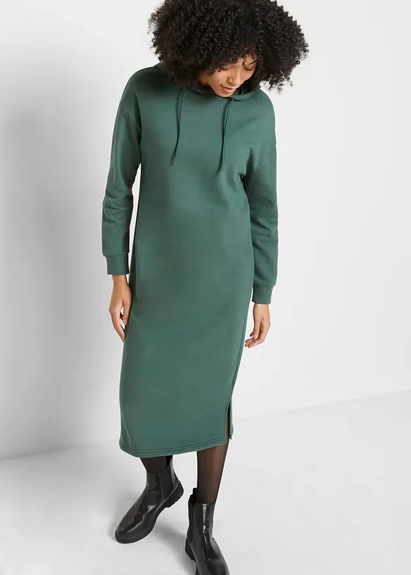 Abito in felpa oversize, bonprix