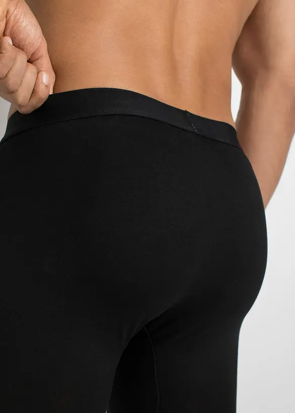 Boxer lunghi aderenti con cotone (pacco da 7), bonprix
