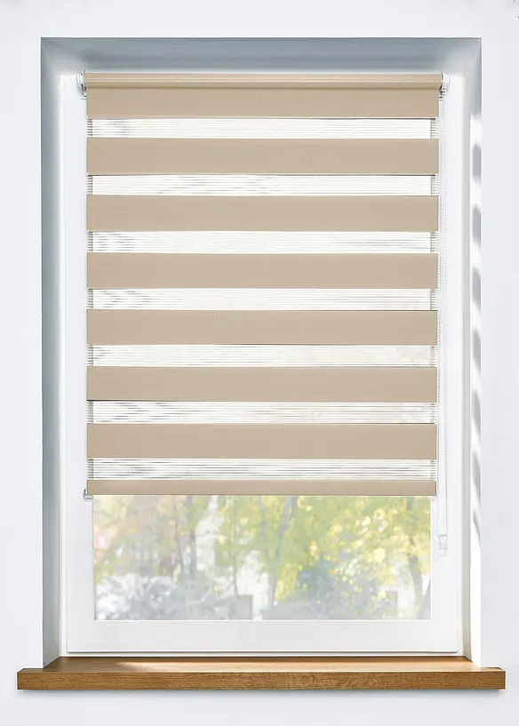 Tenda a rullo doppia tinta unita, bonprix