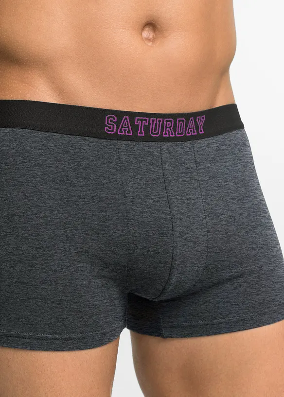 Boxer aderenti con cotone (pacco da 7), bonprix