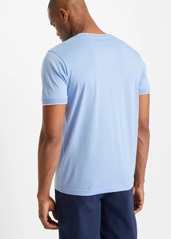 T-shirt con scollo a V (pacco da 2), bonprix