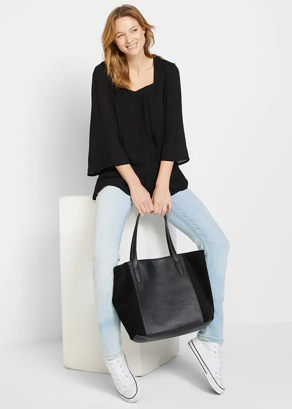Tunica con scollo quadrato, bonprix