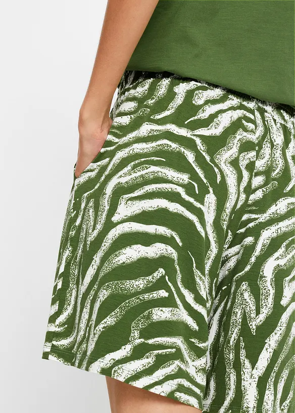 Shorts in jersey di viscosa con cinta comoda, bonprix