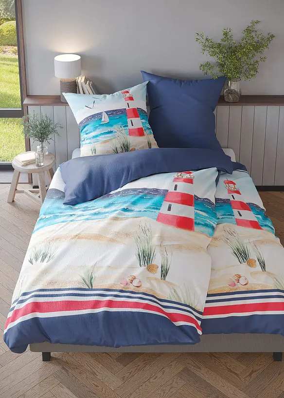 Biancheria da letto double-face in linone, bonprix