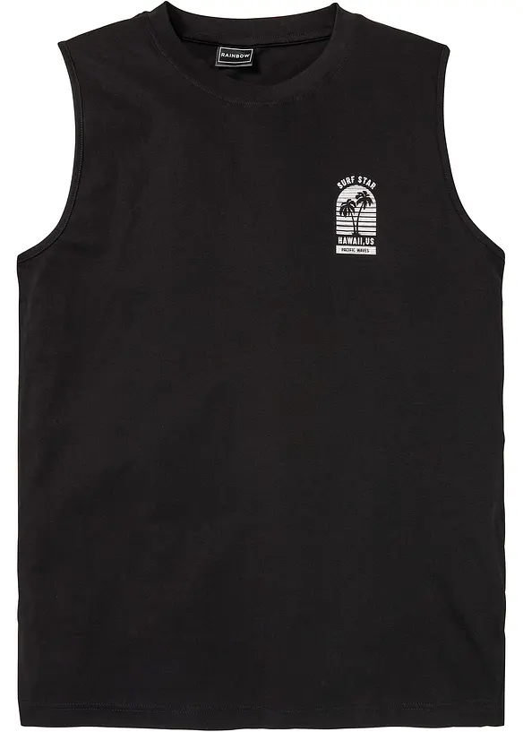 Canotta in puro cotone, loose fit, bonprix