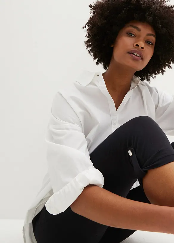 Leggings a pinocchietto in cotone biologico, bonprix