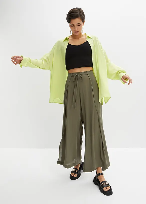 Pantaloni in viscosa fluente, bonprix