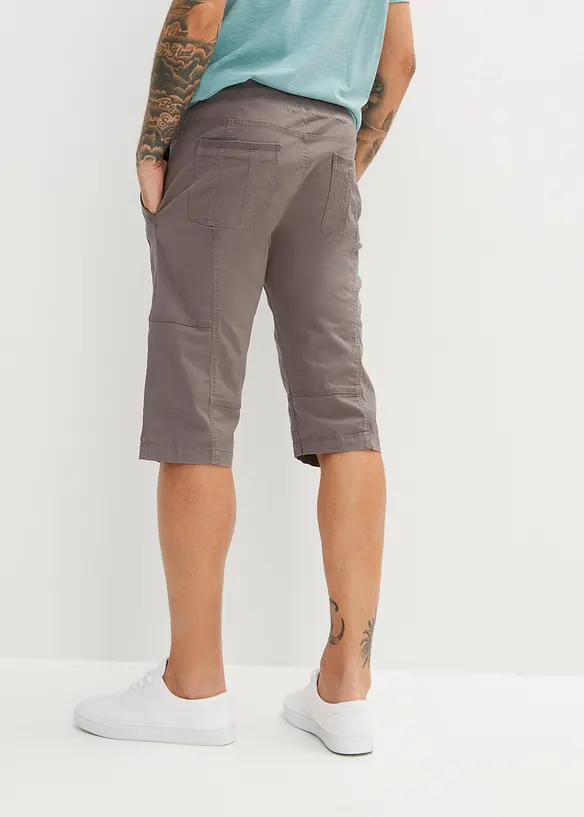 Bermuda lunghi elasticizzati con taglio comfort, regular fit, bonprix