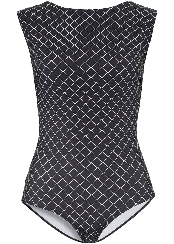 Costume intero con scollatura alta, bonprix