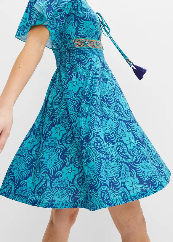 Miniabito in jersey fantasia, bonprix