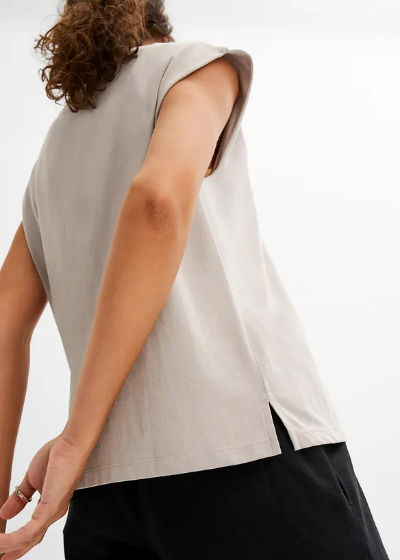 Maglia oversize in puro cotone biologico, bonprix