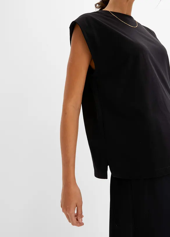 Maglia oversize in puro cotone biologico, bonprix
