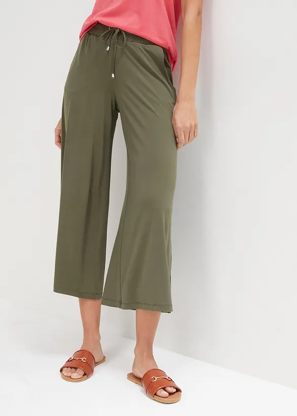 Pantaloni in jersey con cinta comoda, bonprix