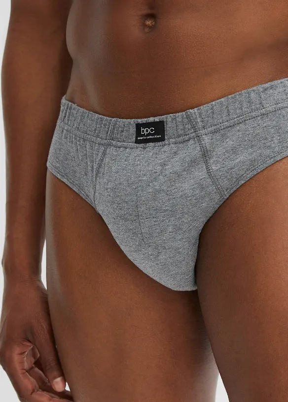 Slip alto in cotone (pacco da 5), bonprix