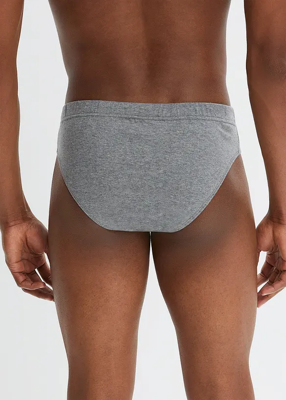 Slip alto in cotone (pacco da 5), bonprix