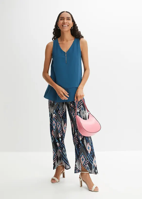 Top con zip, bonprix