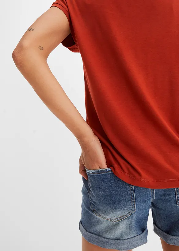 Maglia in viscosa morbida, bonprix