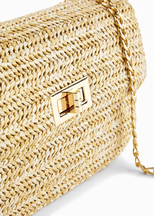 Borsa a tracolla effetto paglia, bonprix