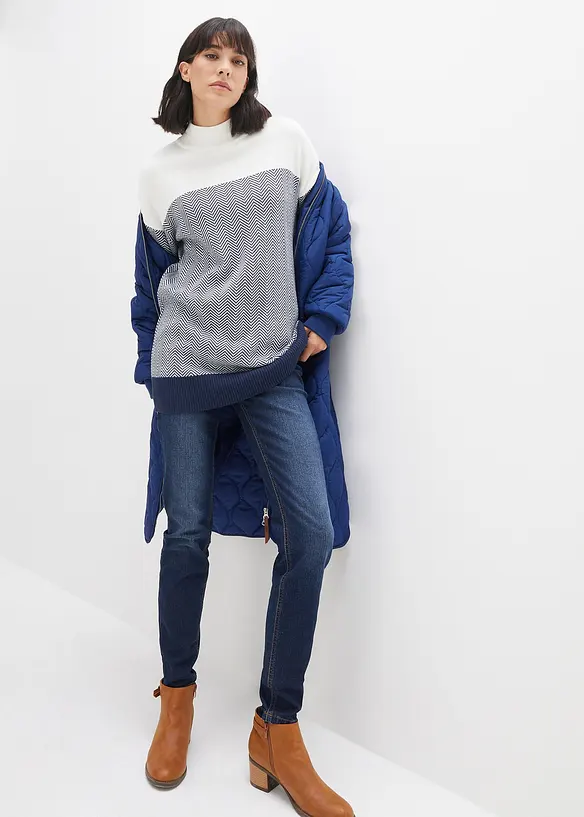 Maglione lungo casual, bonprix