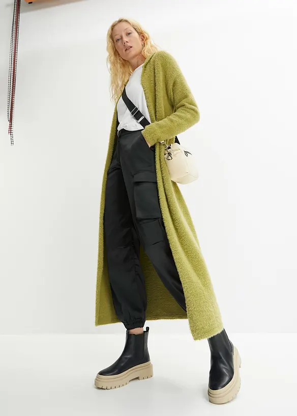 Pantaloni cargo di satin, BODYFLIRT