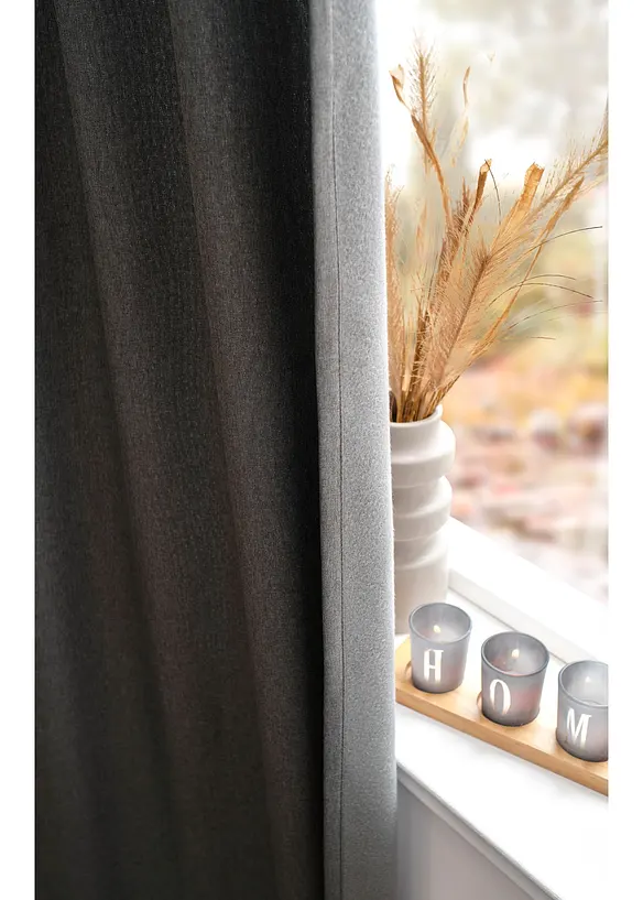 Tenda termica con retro in morbido pile, anche extra lunga (pacco da 1), bonprix