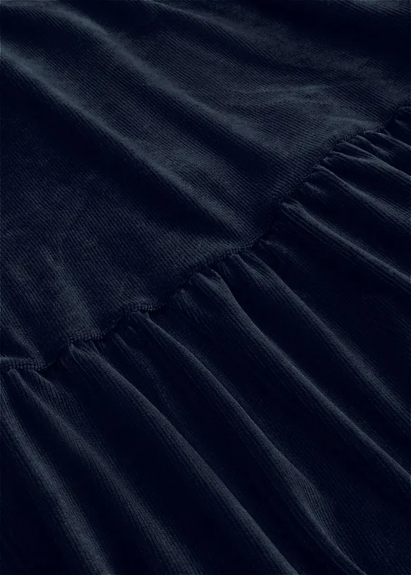 Miniabito in velluto elasticizzato, bonprix