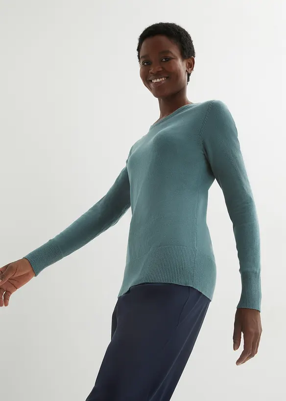 Maglione in filato fine, bonprix