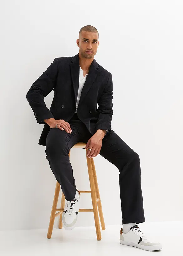 Pantaloni chino in velluto regular fit. straight, bpc selection