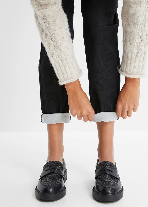 Jeans barrel shape con fodera termica, RAINBOW
