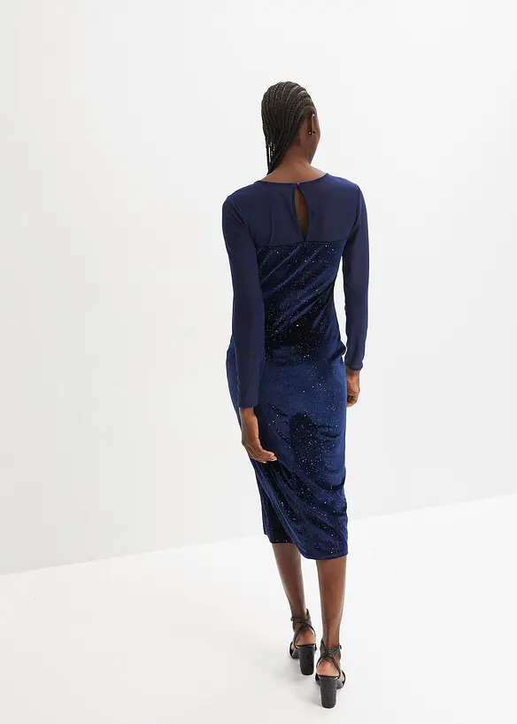 Abito con inserto in mesh, BODYFLIRT boutique