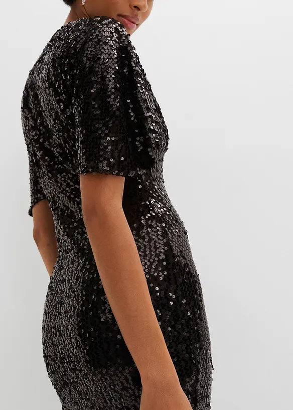Miniabito con paillettes, bonprix
