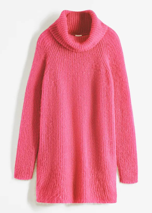 Maglione a collo alto oversize, bonprix