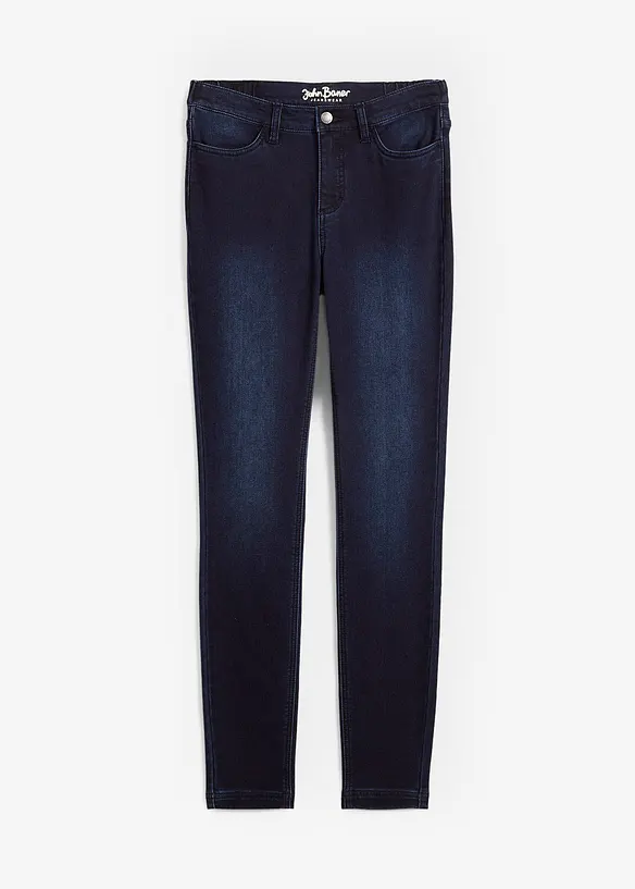 Jeans skinny termici, vita media, bonprix