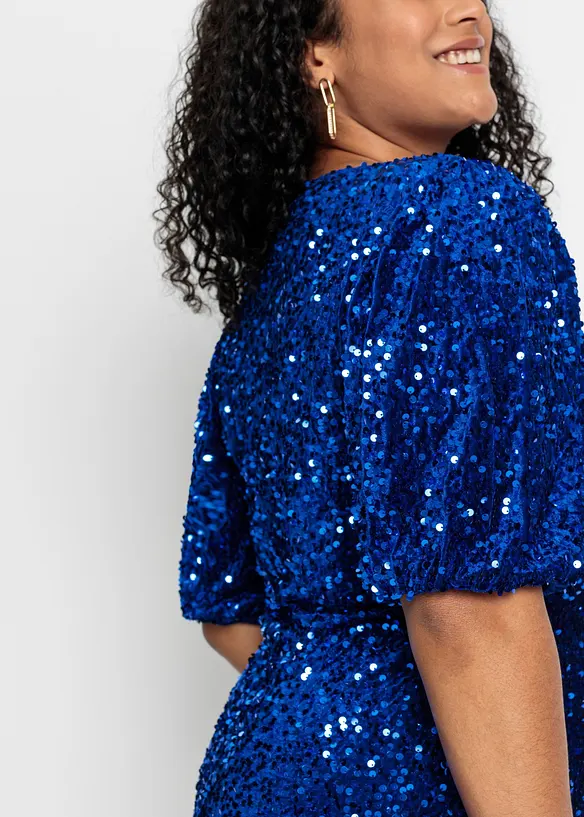 Abito con paillettes, bonprix