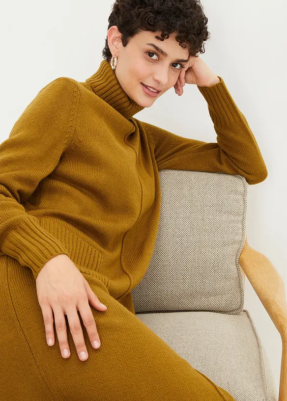 Abito in maglia a collo alto, bpc selection