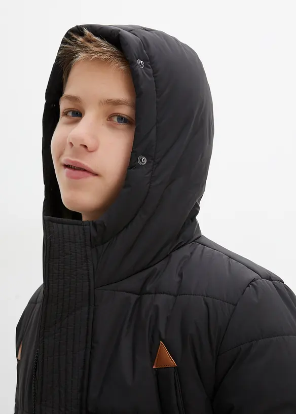 Giacca tecnica invernale con cappuccio, bonprix