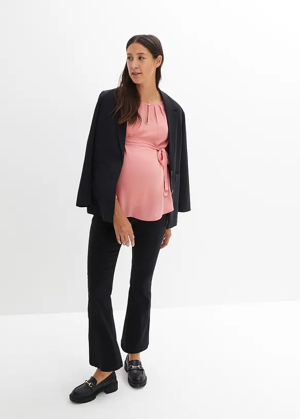 Pantaloni elasticizzati con viscosa, bonprix