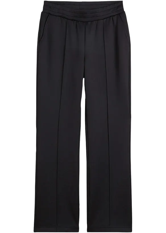 Pantaloni sportivi da jogging con gambe larghe, asciugatura rapida, bonprix