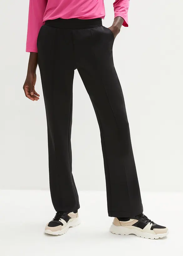 Pantaloni sportivi da jogging con gambe larghe, asciugatura rapida, bonprix