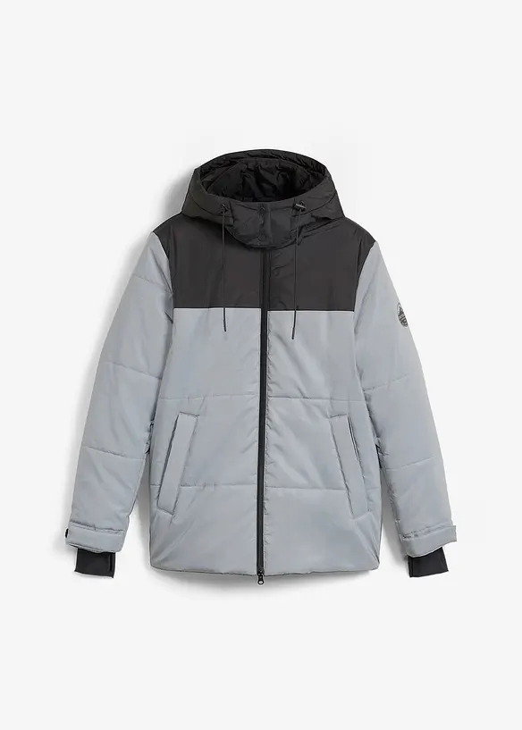 Giacca tecnica trapuntata e riflettente, bonprix