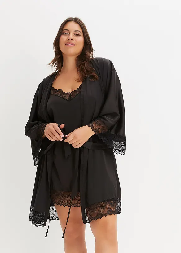 Kimono e n&eacute;glig&eacute; (set 2 pezzi), bonprix